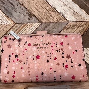 Kate Spade Pink Star Wallet Pre Loved